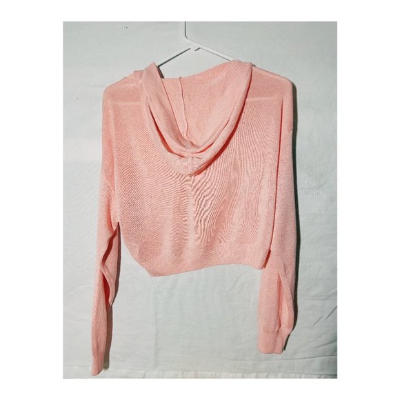 Cropped, pink sweater - Picture 2 of 4